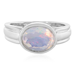 Anello in argento con Opale di Welo