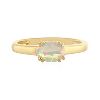 Anello in argento con Opale di Welo