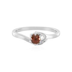 Anello in argento con Zircone Rosa