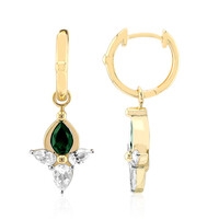 Orecchini in oro con Tormalina Verde Brasiliana (Remy Rotenier)