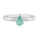 Anello in argento con Smeraldo Russo