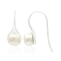 Orecchini in argento con Perla di Acqua Dolce (TPC)