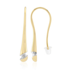 Orecchini in oro con Diamante SI1 (G)