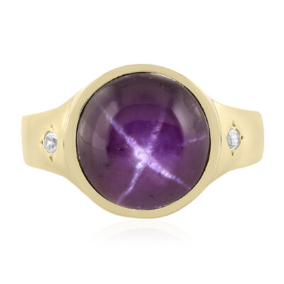 Anello in argento con Granato Stellato
