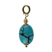 Ciondolo in argento con Turchese