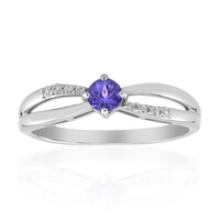 Anello in argento con Tanzanite