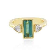 Anello in argento con Indicolite