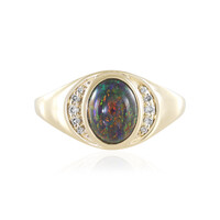 Anello in oro con Opale Matrice Andamooka (AMAYANI)