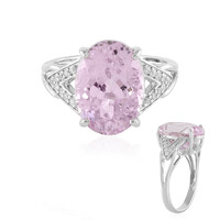 Anello in argento con Kunzite