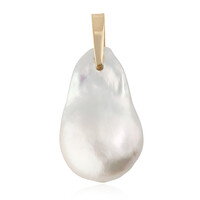Ciondolo in oro con Perla di Acqua Dolce