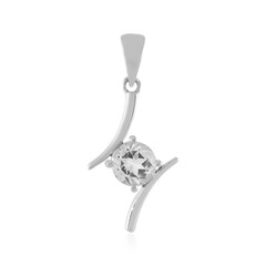 Ciondolo in argento con Topazio Bianco