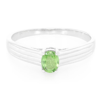Anello in argento con Tormalina Cromo