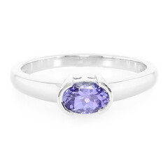 Anello in argento con Tanzanite