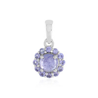 Ciondolo in argento con Tanzanite