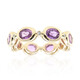 Anello in oro con Zaffiro Ceylon Porpora