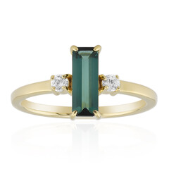 Anello in argento con Indicolite (Adela Silber)