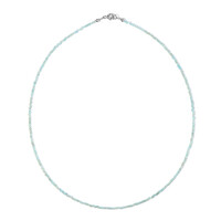 Collana in argento con Apatite Blu