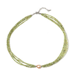 Collana in argento con Perla d'Acqua Dolce Pesca (Riya)