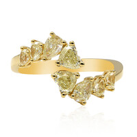 Anello in oro con Diamante Giallo SI2 (CIRARI)