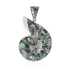 Ciondolo in argento con Conchiglia Abalone (Art of Nature)