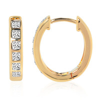 Orecchini in oro con Diamante IF (D)