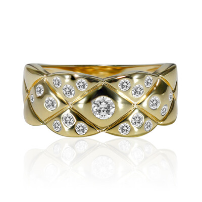 Anello in oro con Diamante SI1 (G) (Annette)