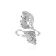Anello in argento con Opale Australiano