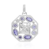 Ciondolo in argento con Tanzanite (VIENNA 1903)