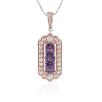 Collana in argento con Ametista (Dallas Prince Designs)