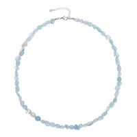 Collana in argento con Acquamarina