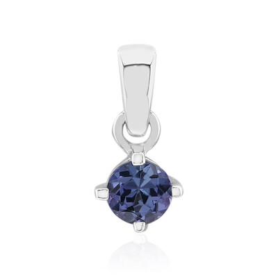 Ciondolo in argento con Tanzanite (non riscaldata)
