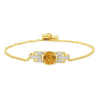 Bracciale in argento con Citrino (Remy Rotenier)