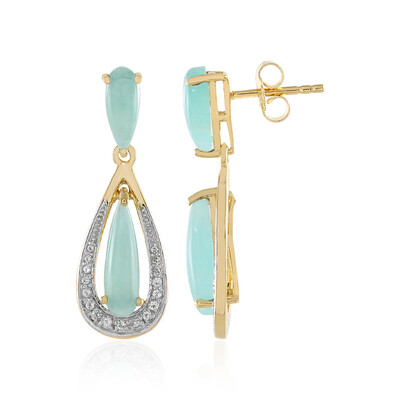 Orecchini in argento con Amazzonite
