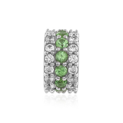 Ciondolo in argento con Tsavorite (MONOSONO COLLECTION)