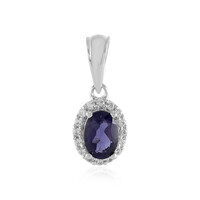 Ciondolo in argento con Iolite