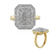 Anello in argento con Diamante I3 (I)