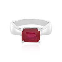 Anello in argento con Rubino Bemainty
