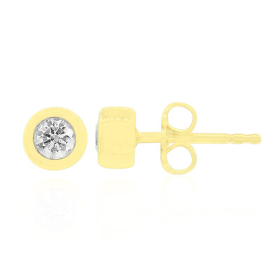 Orecchini in argento con Diamante I2 (Annette)
