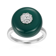 Anello in argento con Agata