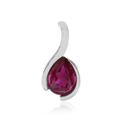 Ciondolo in argento con Rubino del Madagascar
