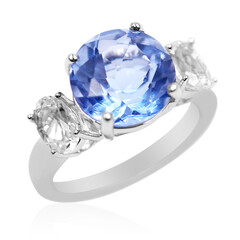 Anello in argento con Fluorite Cangiante