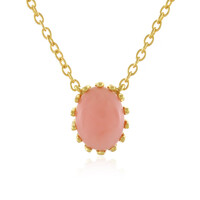 Collana in argento con Opale Rosa