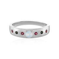 Anello in argento con Opale di Welo