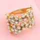 Anello in oro con Diamante SI1 (G) (Annette)