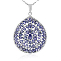 Collana in argento con Tanzanite