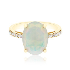 Anello in oro con Opale di Welo AAA (CIRARI)