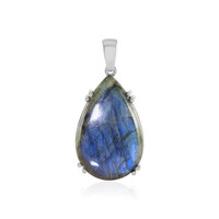 Ciondolo in argento con Labradorite
