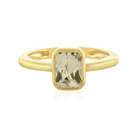 Anello in argento con Kunzite Canarino