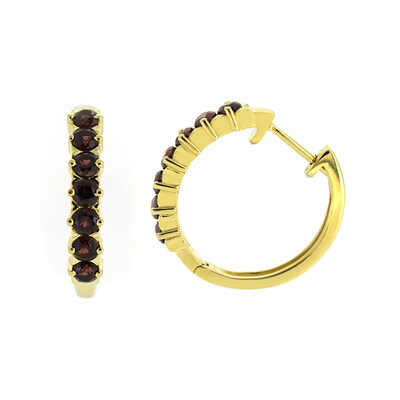 Orecchini in argento con Rodolite