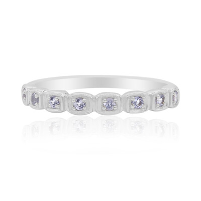 Anello in argento con Tanzanite